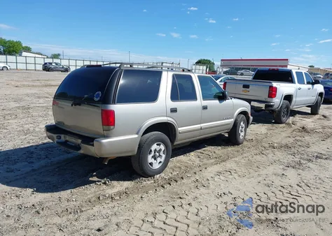 2004 Chevrolet Blazer Ls из США, поврежденный, VIN 1GNDT13X54K132020